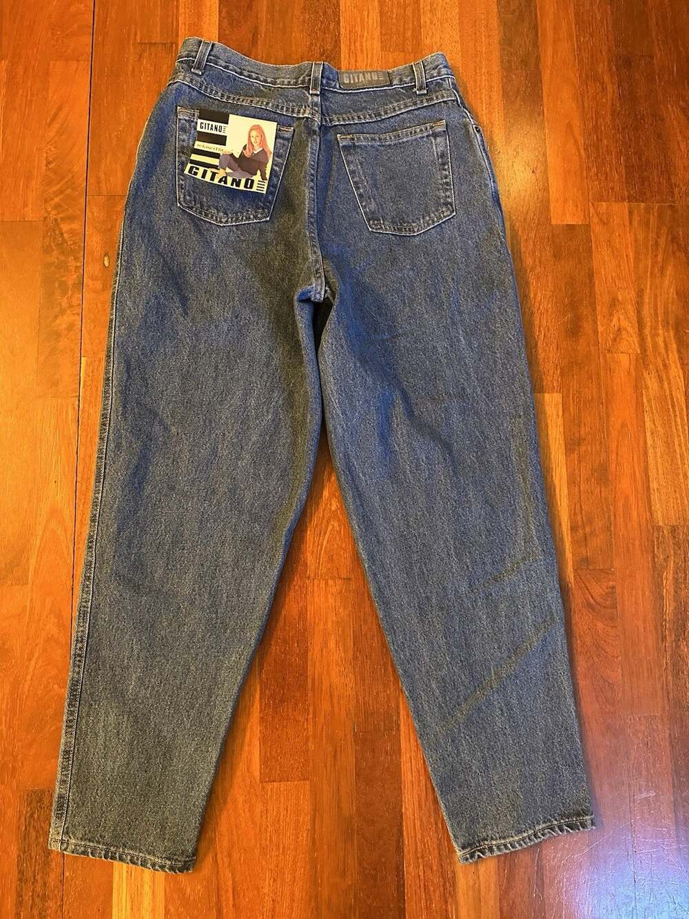 VTG 90’s Gitano Jeans Women’s 16 High Rise Mom Tapered Legs Retro Hipster NEW